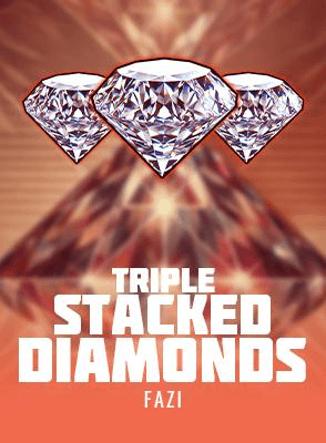 Triple Stacked Diamonds