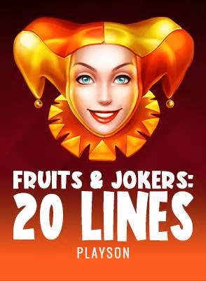 Fruits & Jokers: 20 lines