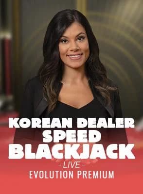 Korean Dealer Speed Blackjack